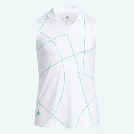 Adidas Girl's Sleeveless Polo HF3093