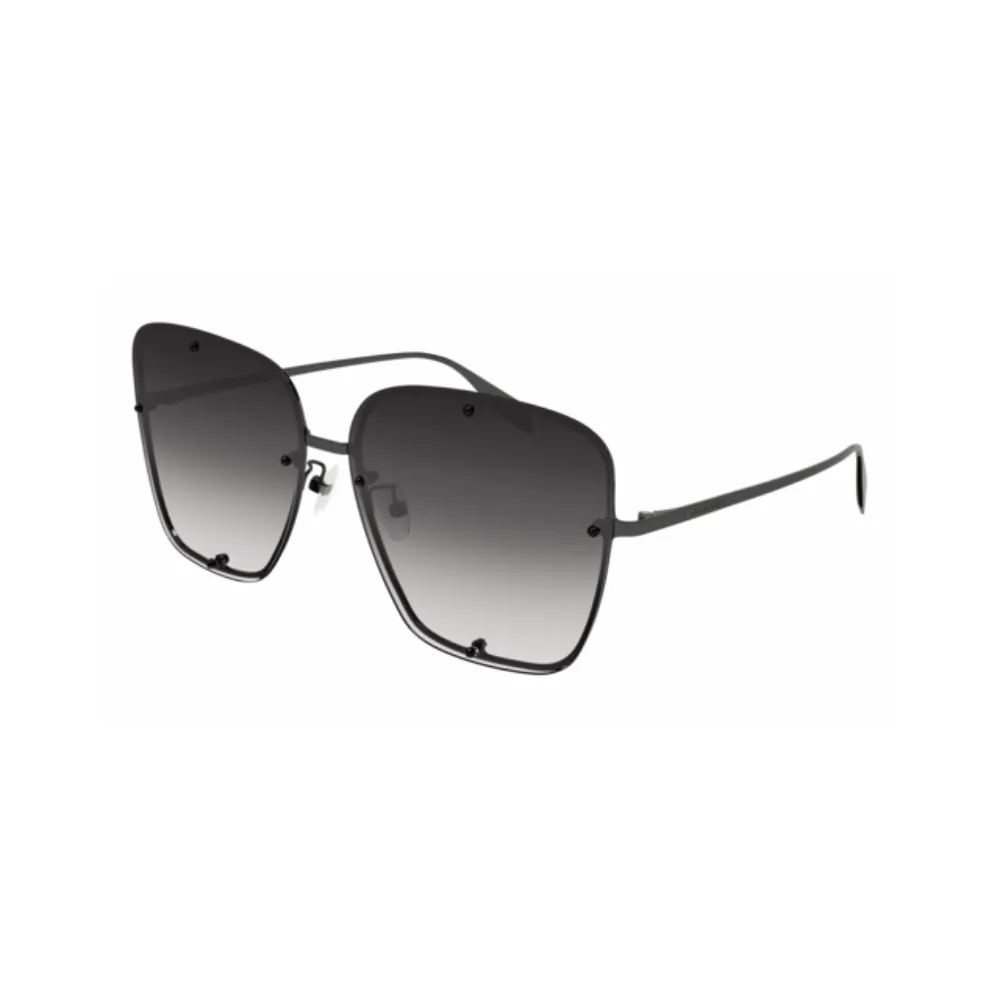 Alexander Mcqueen Sunglass Woman Ruthenium Grey AM0364S-001