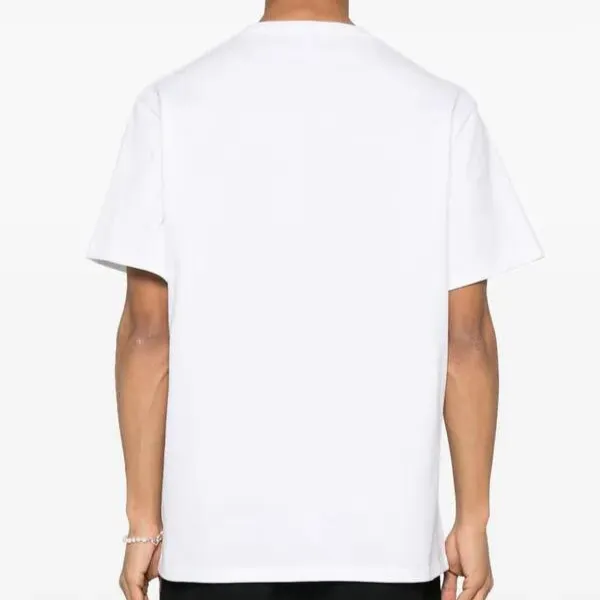 alexander mcqueen  |Unisex Street Style U-Neck Plain Cotton Short Sleeves Logo