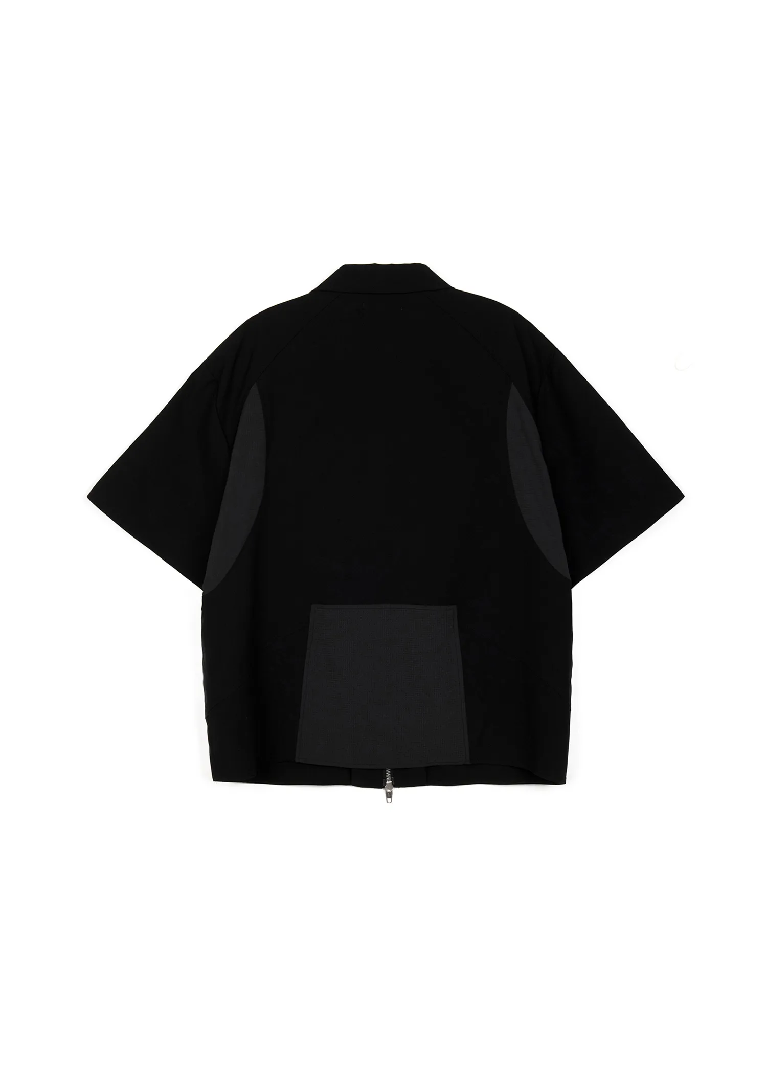 ANOTHERYOUTH  |●ANOTHERYOUTH● 002-23 panel half shirts - black