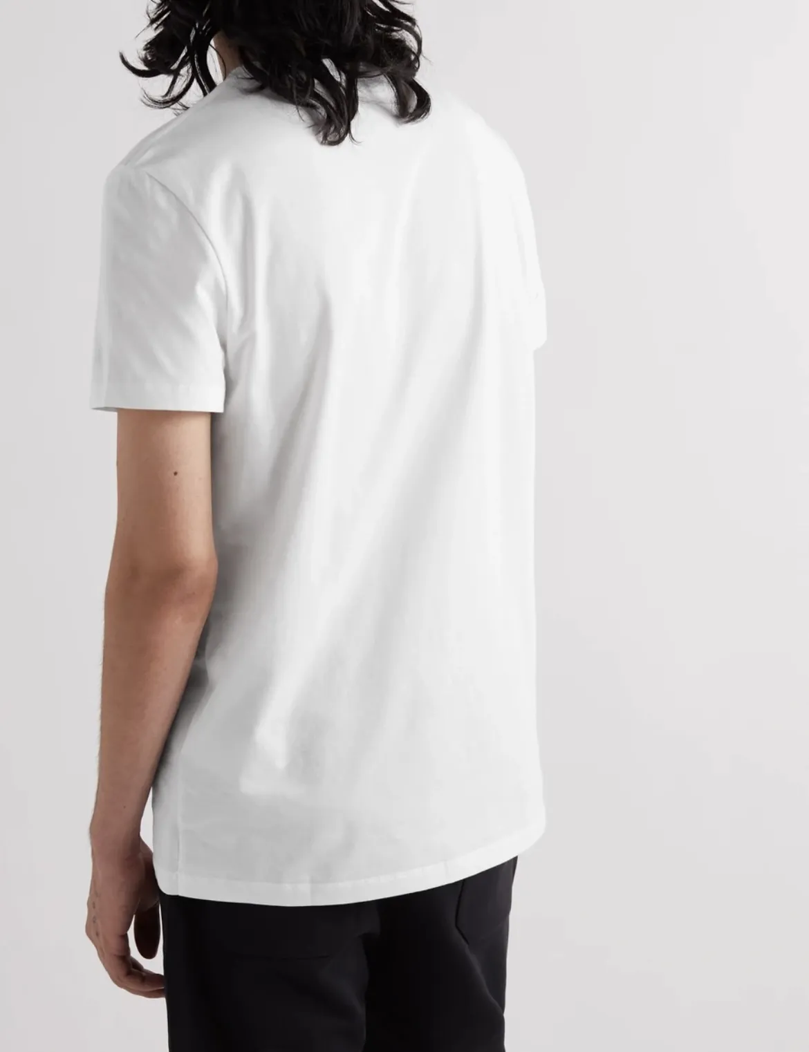 BALMAIN  |Crew Neck Cotton Short Sleeves Logo Luxury