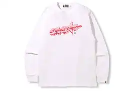 BAPE X OVO LONG SLEEVE PINK