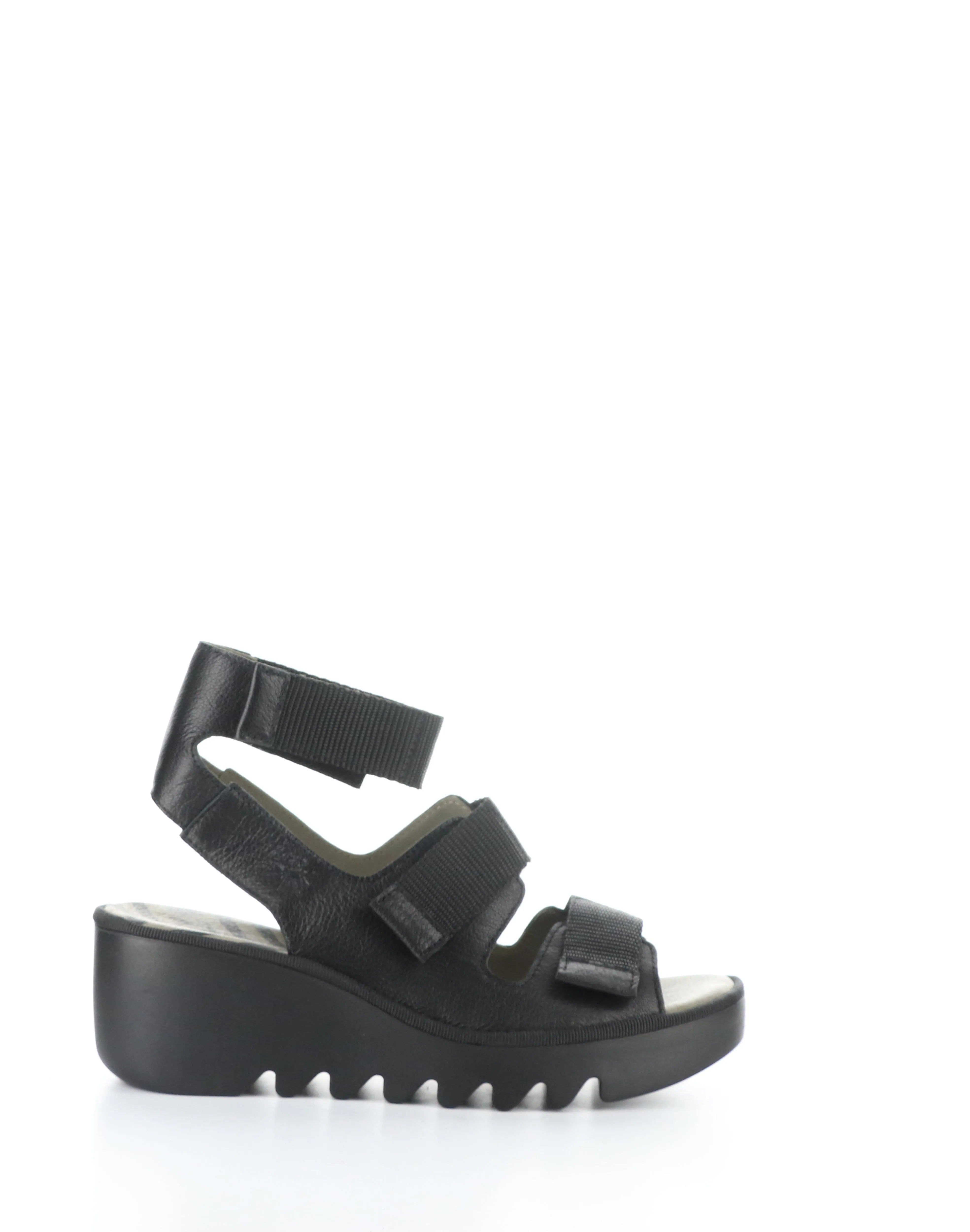 BECH474FLY BLACK Velcro Sandals