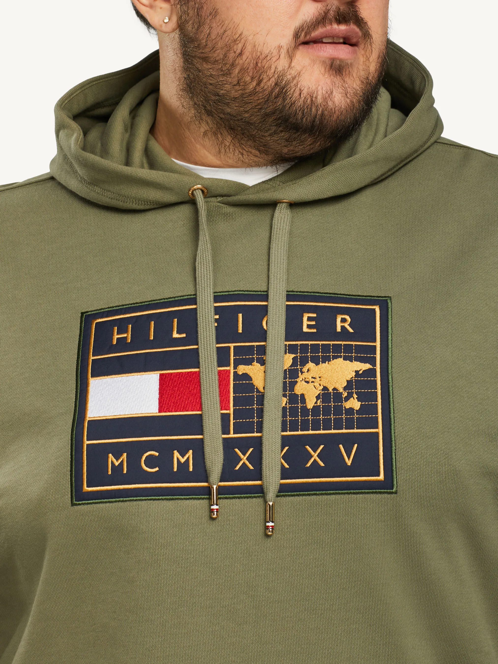 Big & Tall Icons Earth Hoodie | Hoodies | Tommy Hilfiger