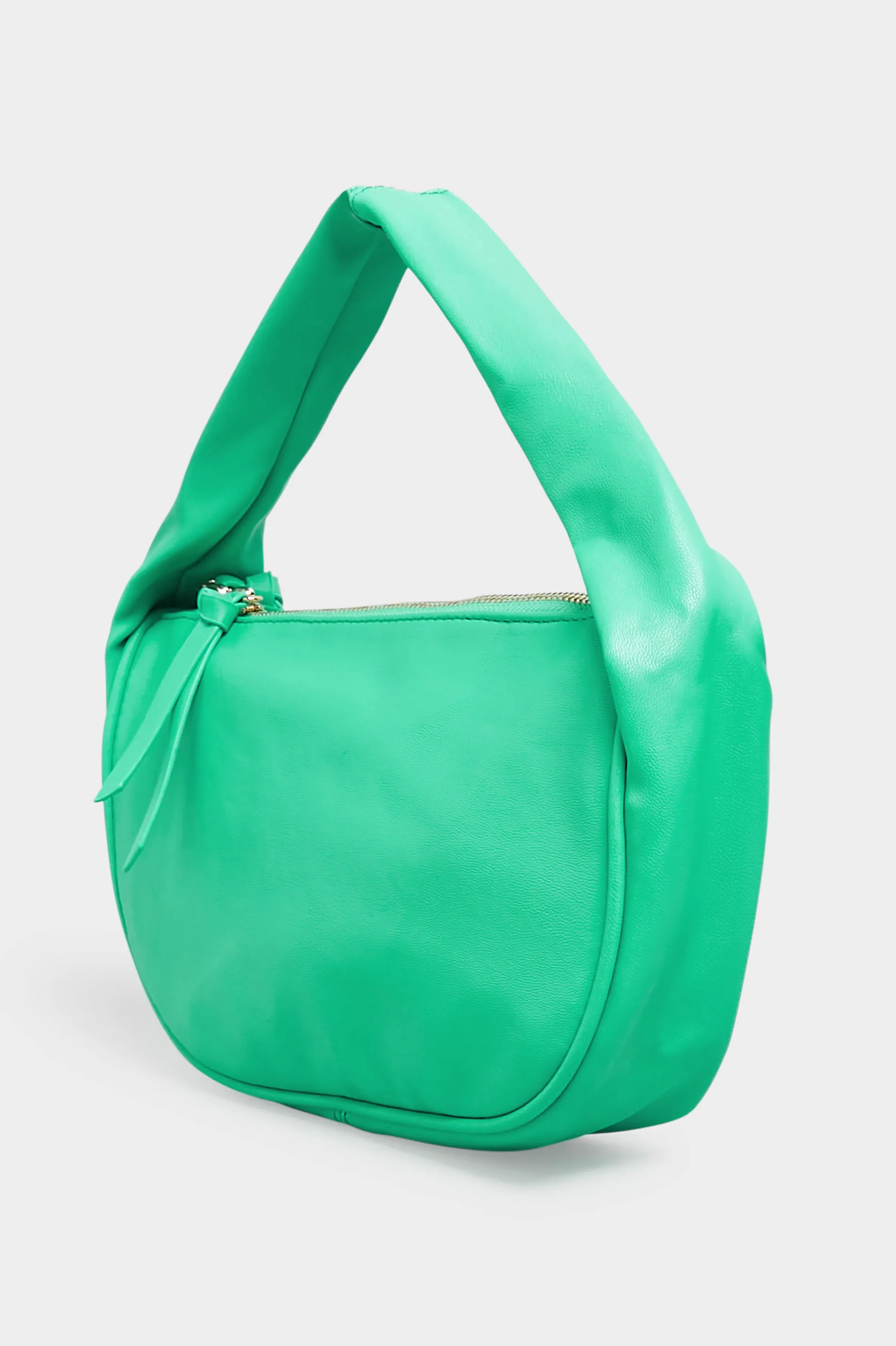 Bright Green Slouch Handle Bag