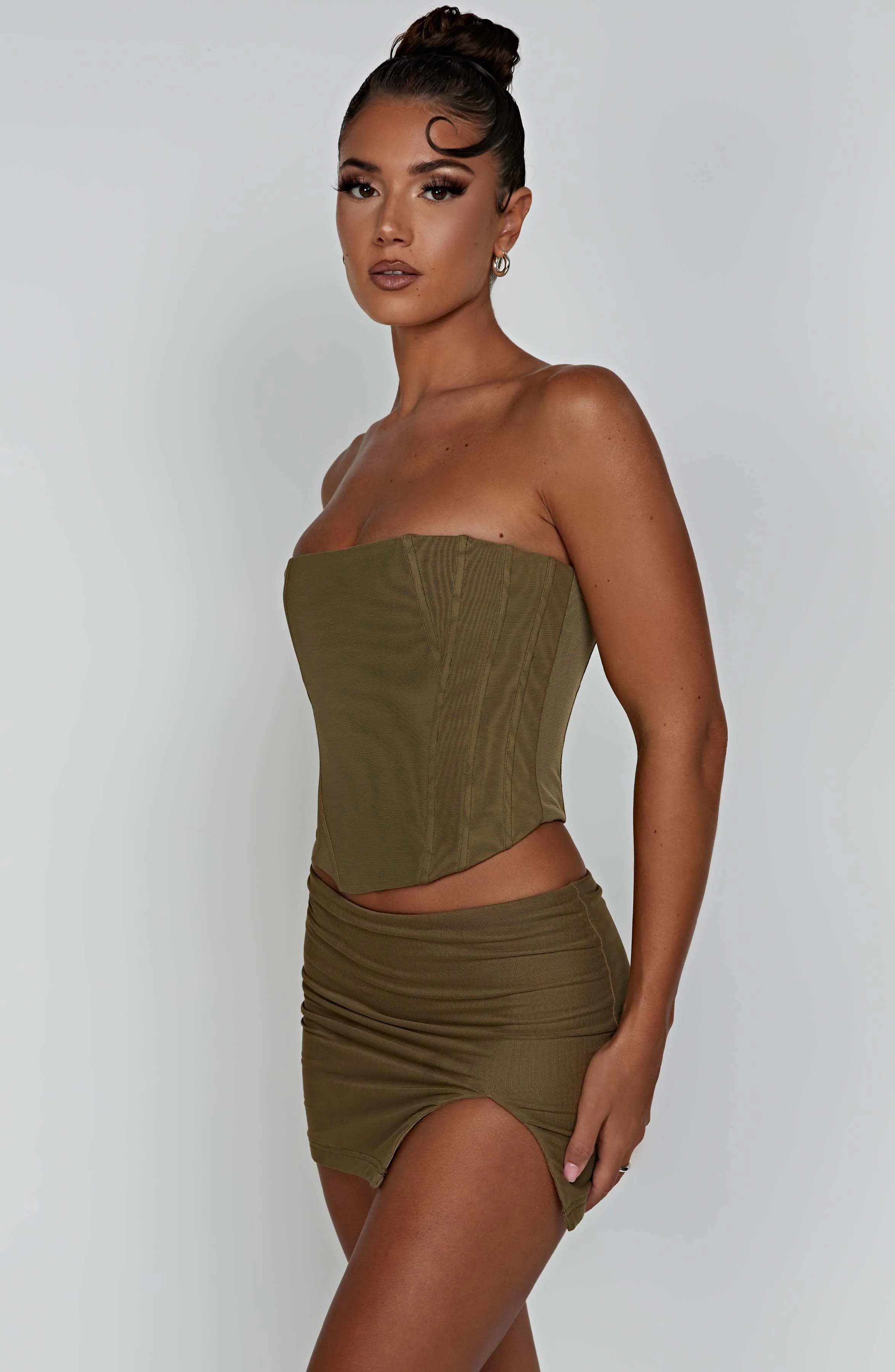 Cami Corset - Khaki