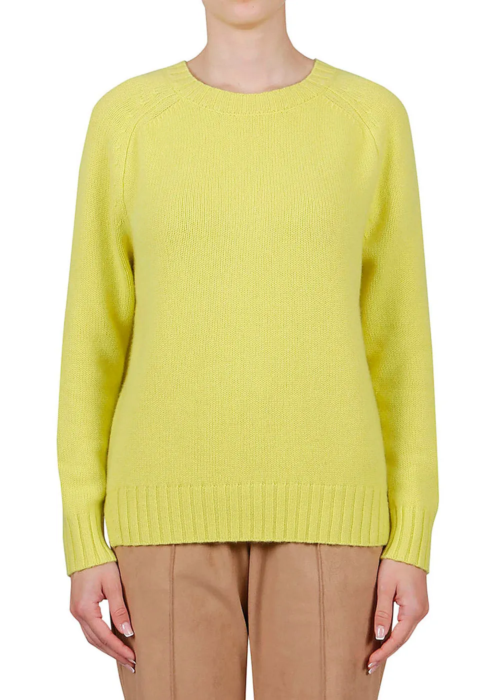 Cashmere Crewneck Sweater - Candy