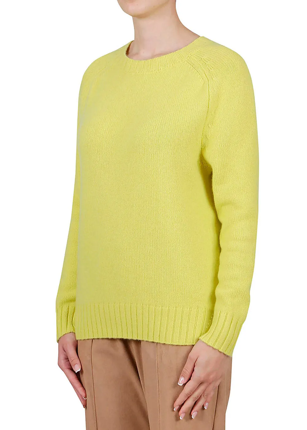 Cashmere Crewneck Sweater - Candy