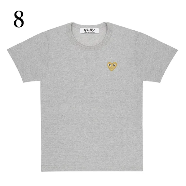 COMME des GARCONS  |Crew Neck Unisex Plain Short Sleeves Logo Designers