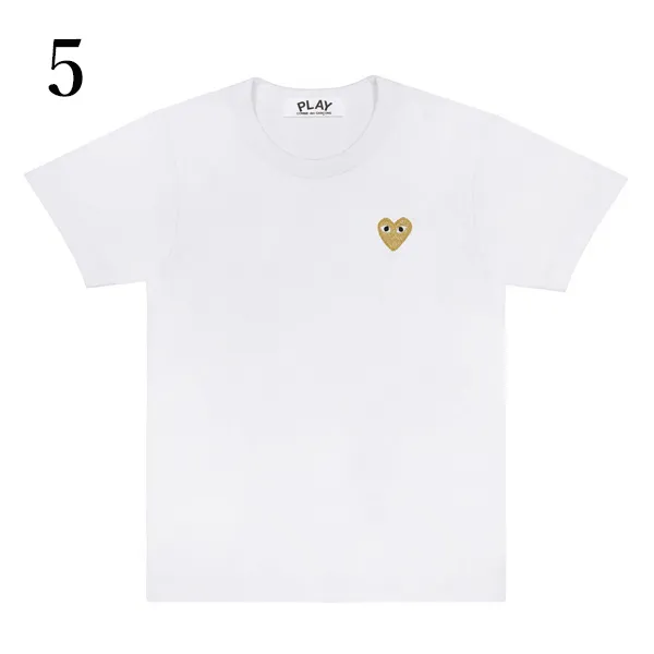 COMME des GARCONS  |Crew Neck Unisex Plain Short Sleeves Logo Designers