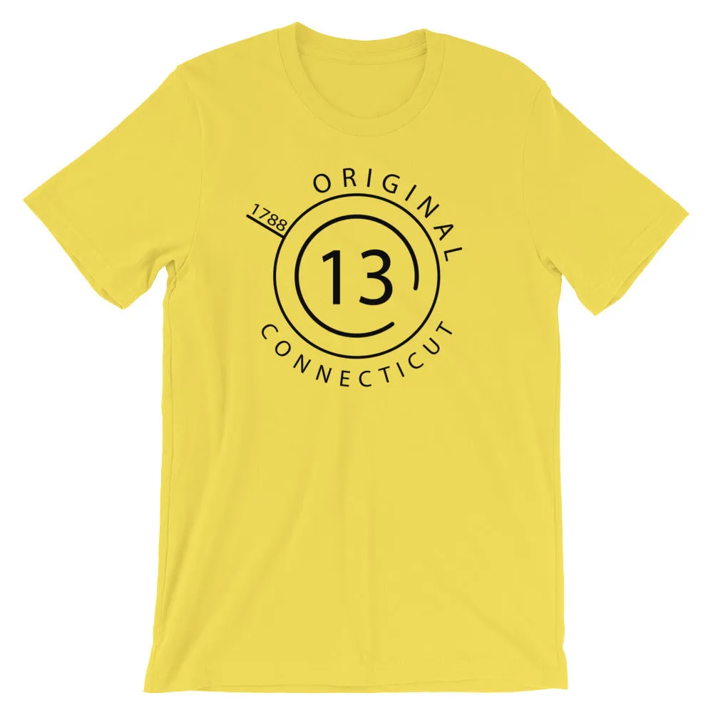 Connecticut - Short-Sleeve Unisex T-Shirt - Original 13