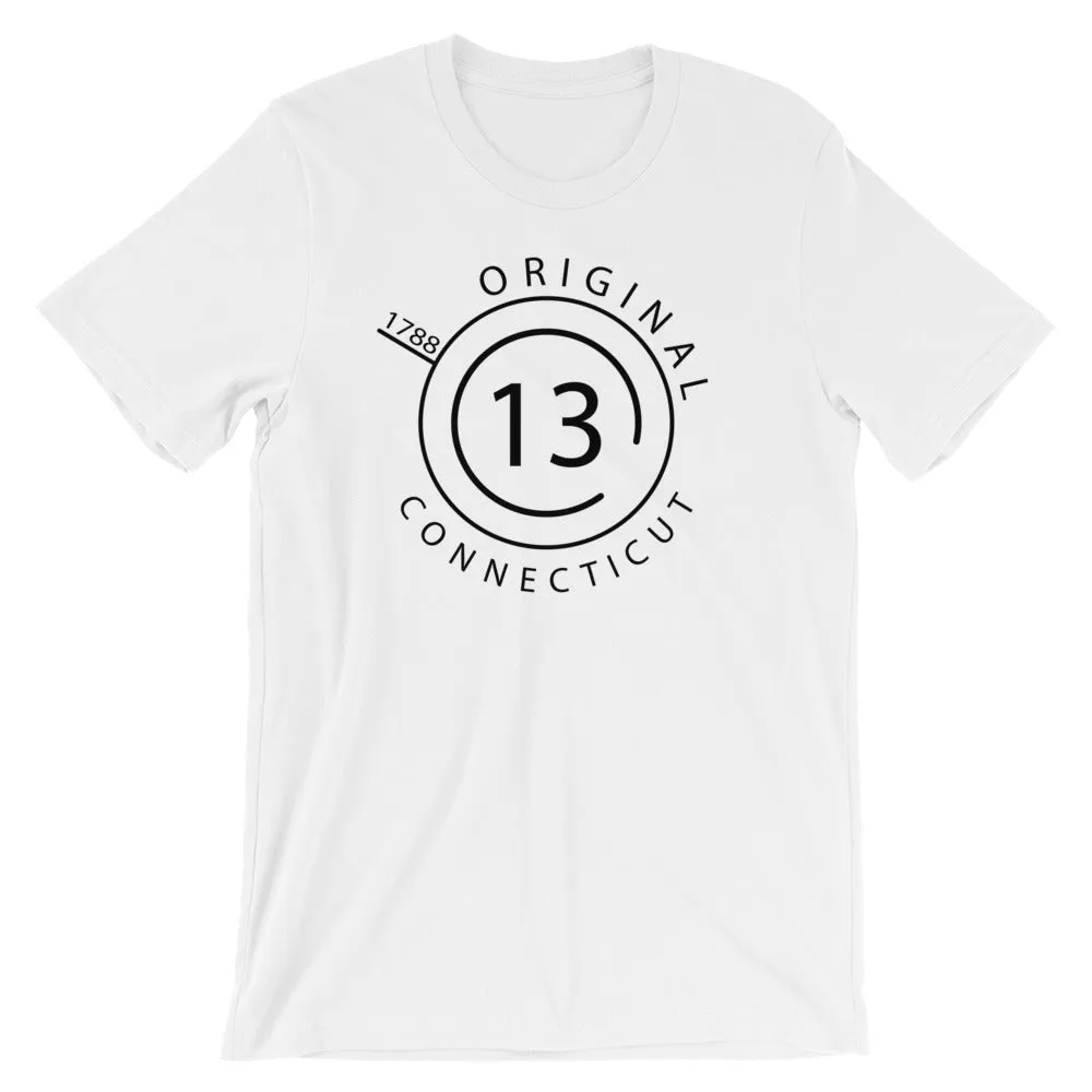 Connecticut - Short-Sleeve Unisex T-Shirt - Original 13