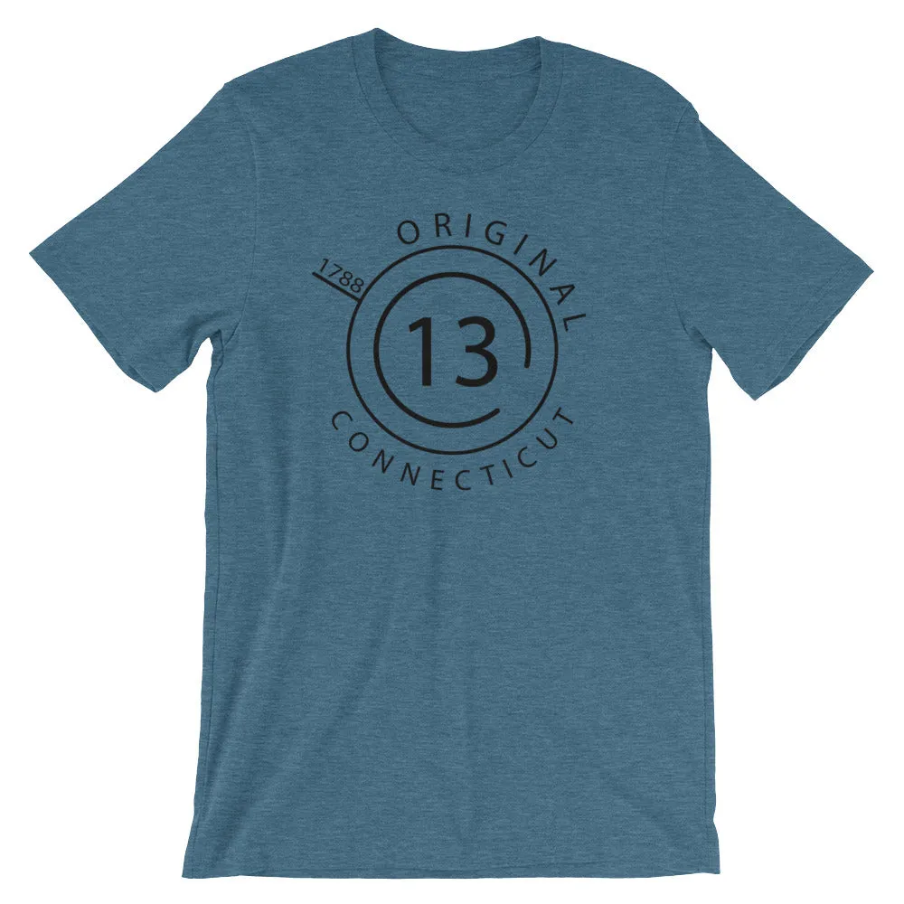 Connecticut - Short-Sleeve Unisex T-Shirt - Original 13