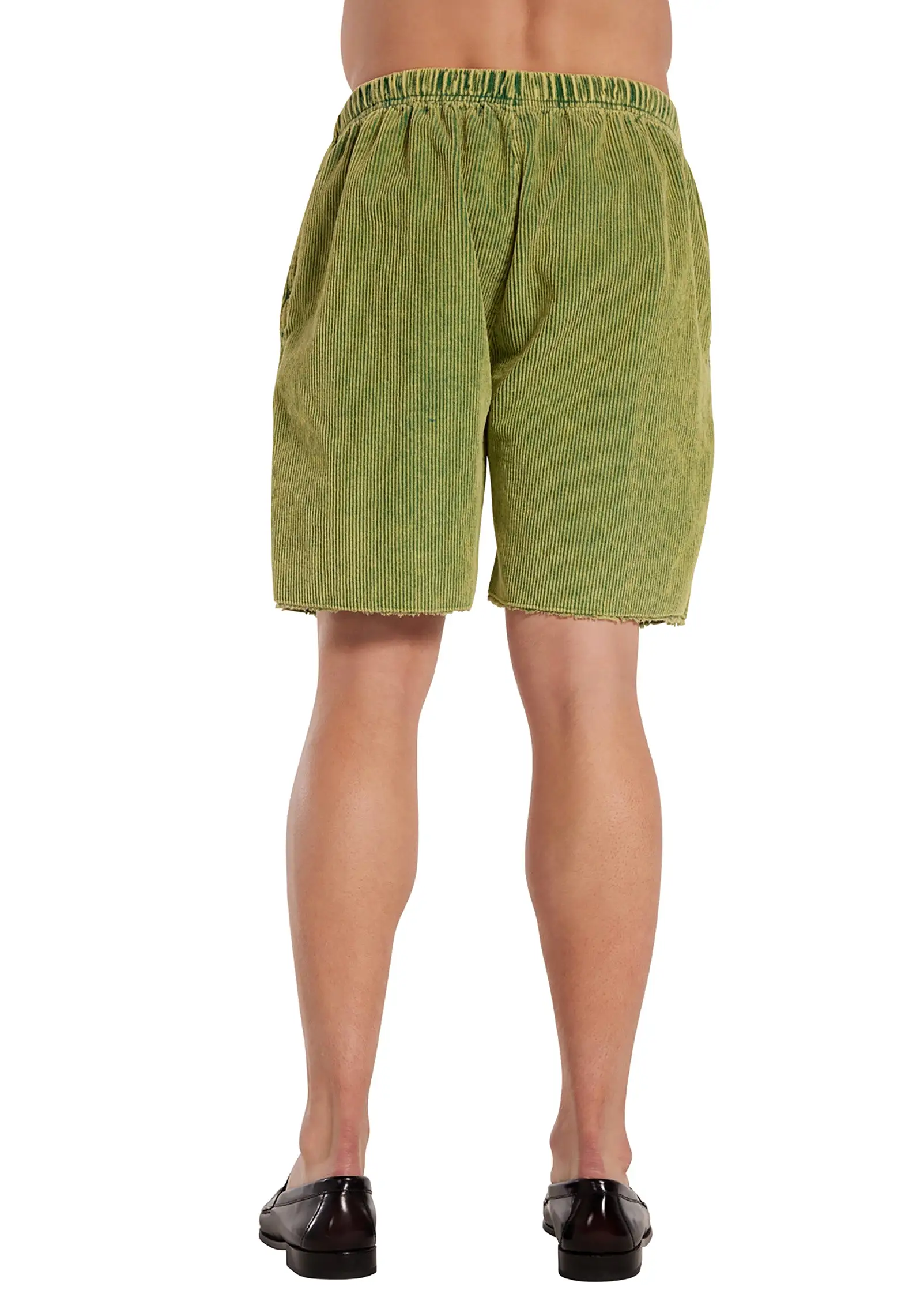 Corduroy Snap Front Short