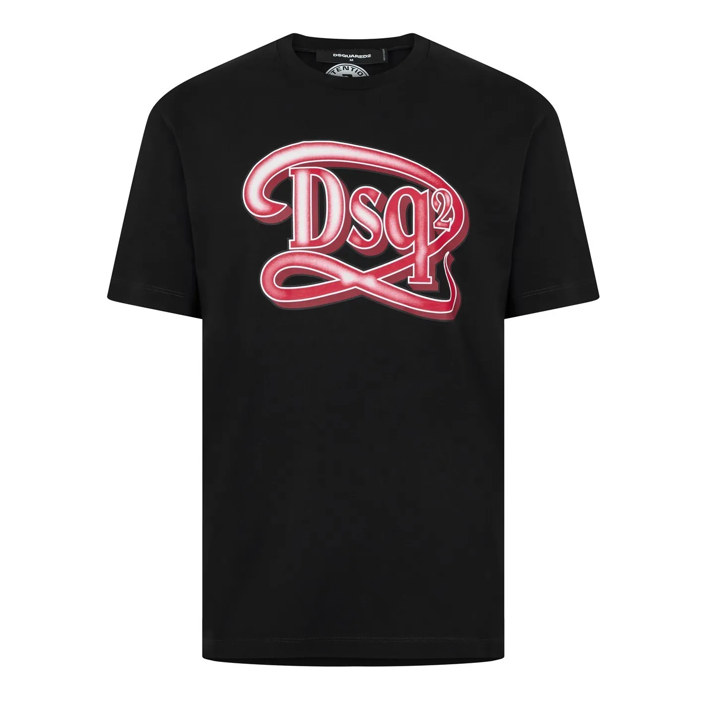 D SQUARED2  |Cotton Short Sleeves Bridal Logo Luxury Outlet T-Shirts