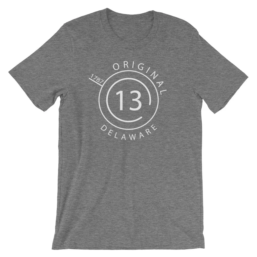 Delaware - Short-Sleeve Unisex T-Shirt - Original 13