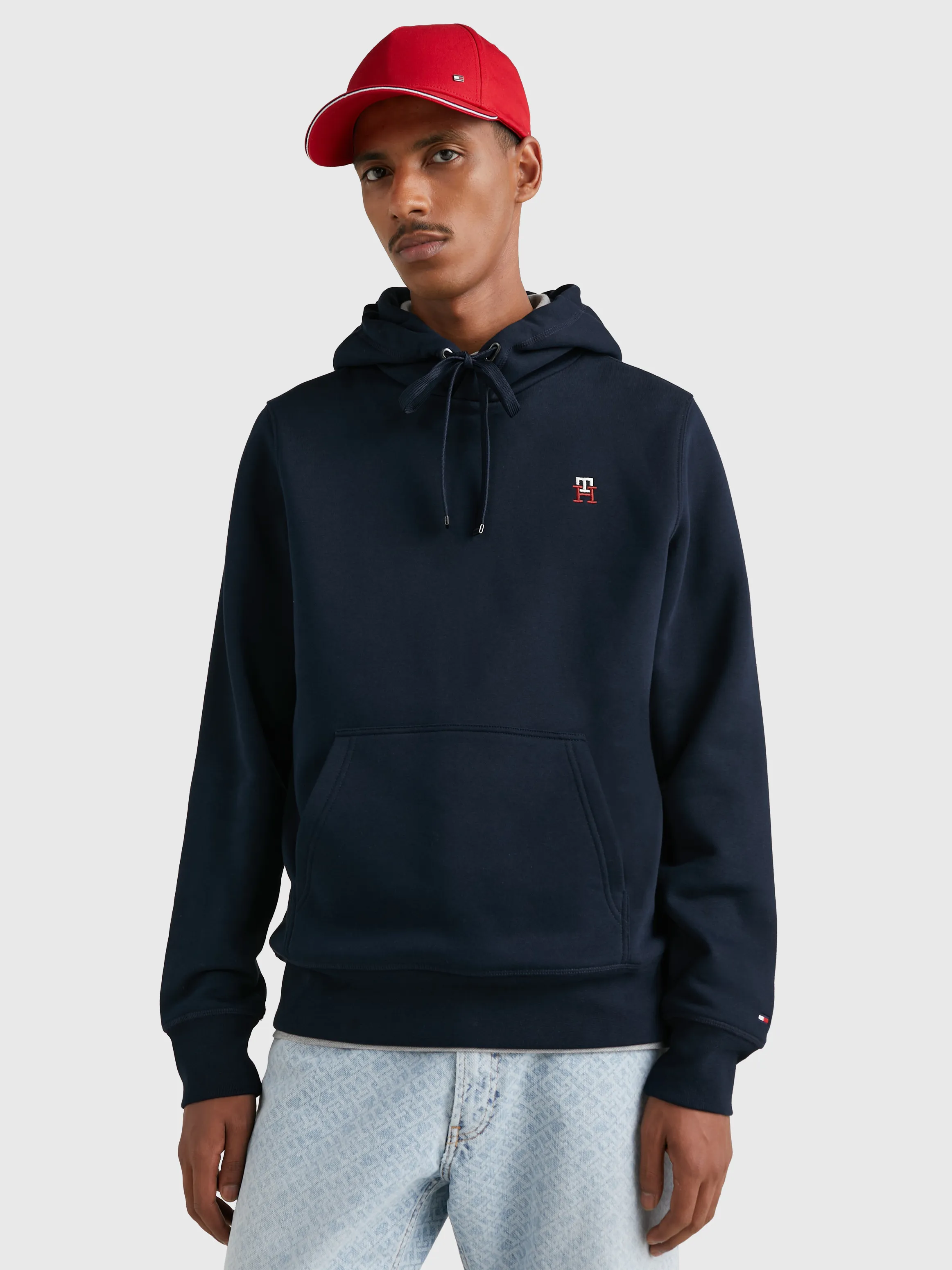 Fleece Monogram Hoodie | Sweatshirts & Hoodies | Tommy Hilfiger