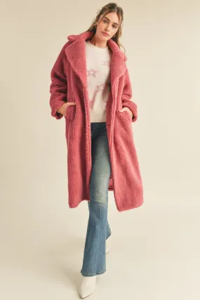 FULL LENGTH TEDDY COAT