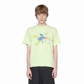 Gentle Short Sleeve T-Shirt Pistachio Dragonfly