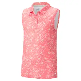 Girl's CLOUDSPUN Island Sleeveless Golf Polo