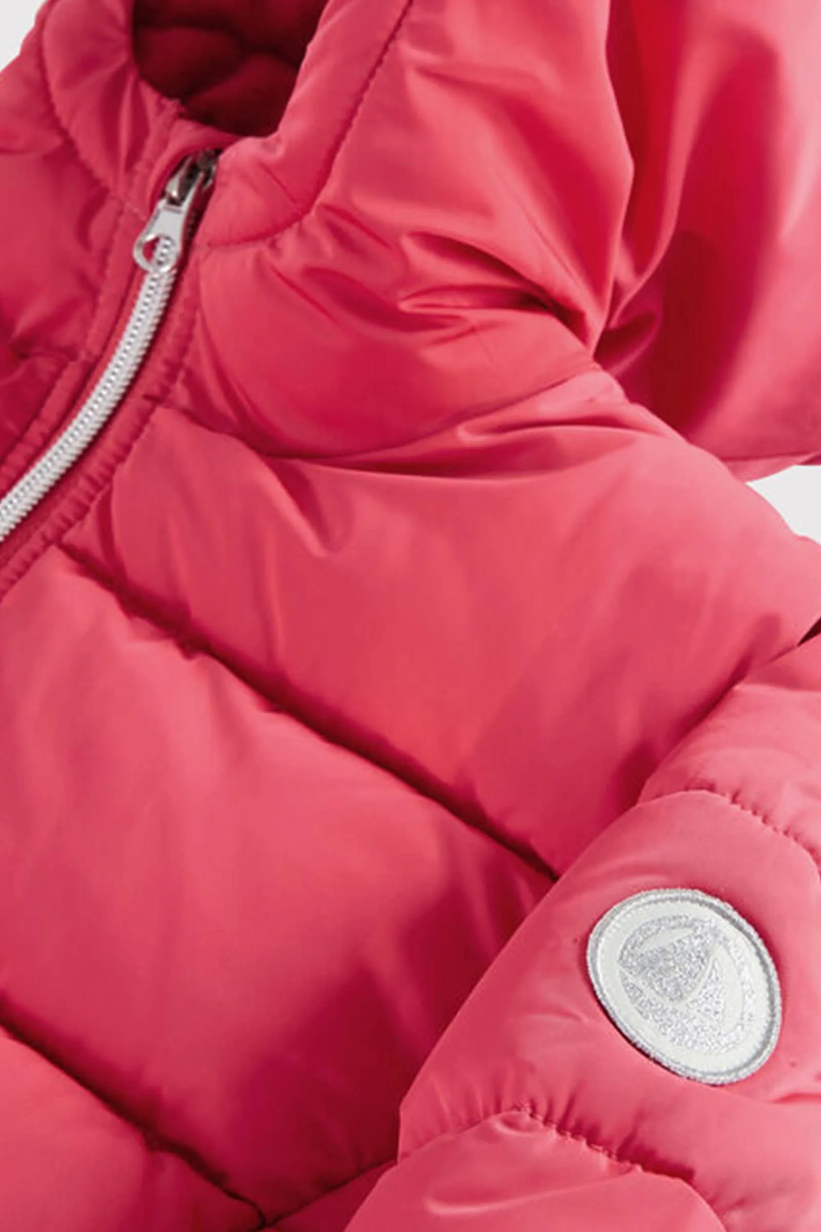 Girl's Pink Padded Jacket