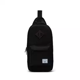 Herschel Heritage Shoulder Bag Black/Chicory Coffee