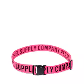 Herschel Luggage Belt Neon Pink/Black Herschel