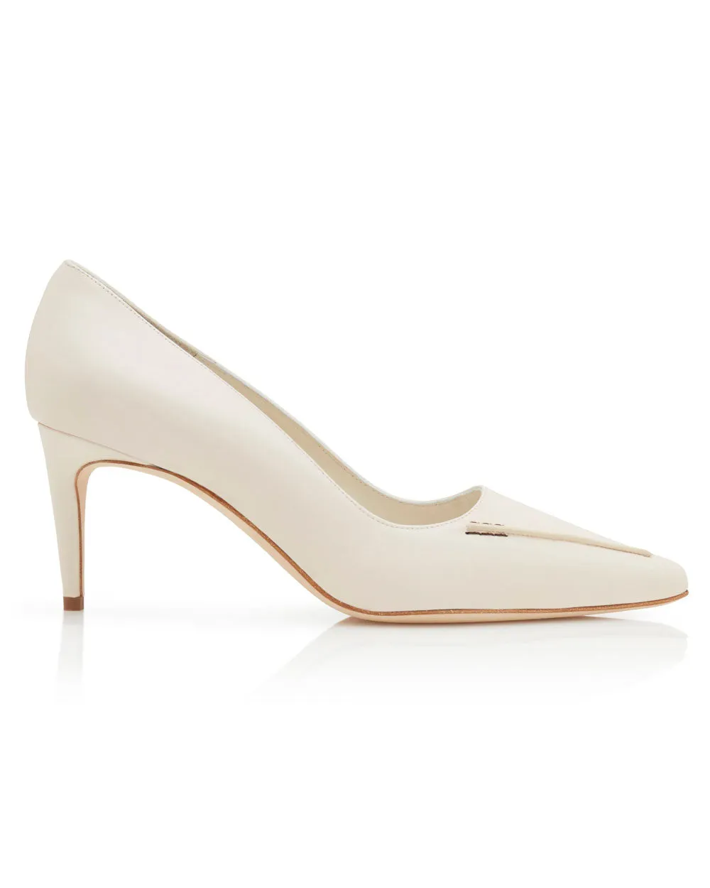 Homera 70 Pump in Cream