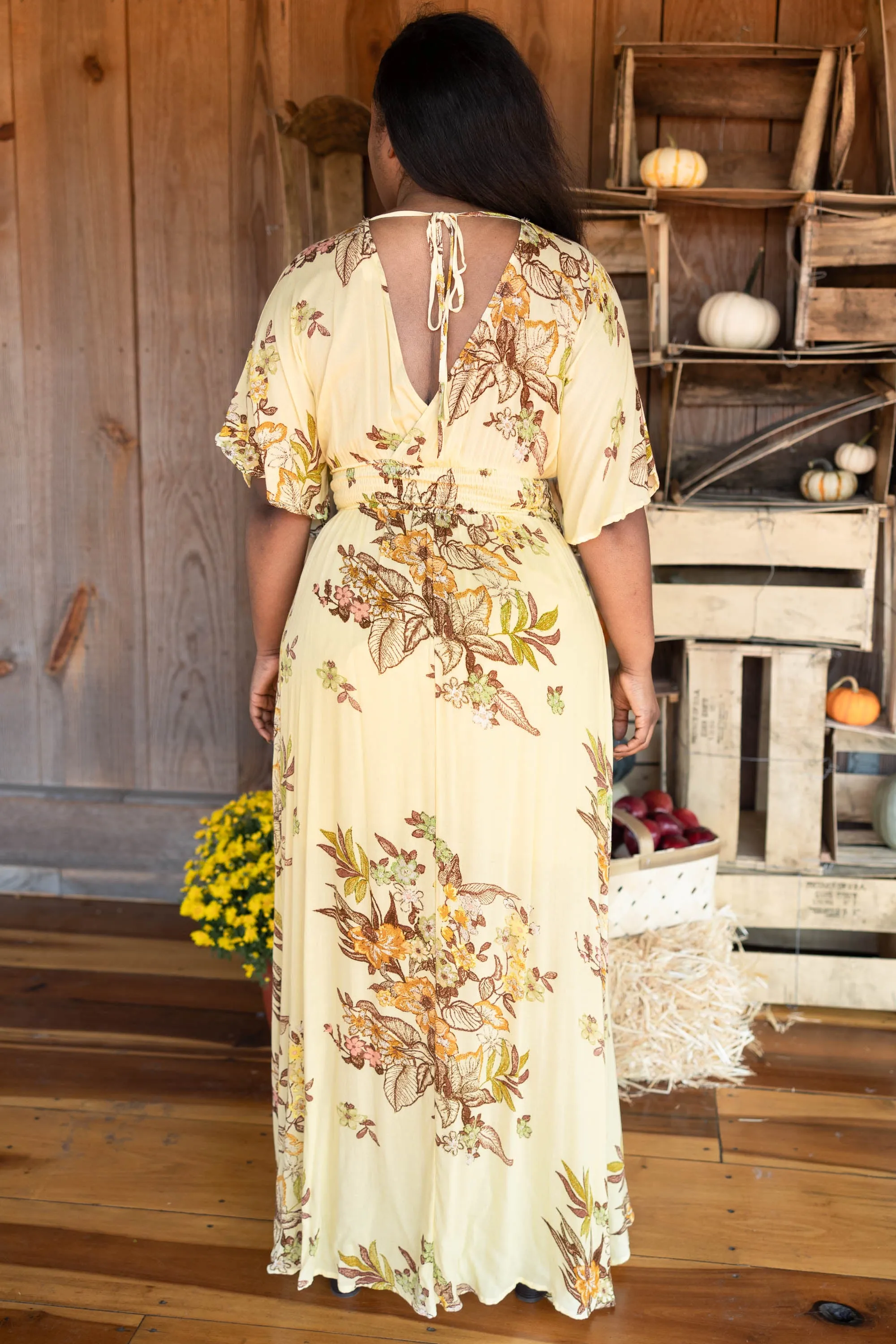 In A Dreamlike State Maxi Dress, Yellow