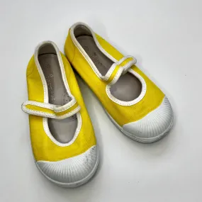 Jacadi Yellow Canvas Plimsoles: Size EU 26