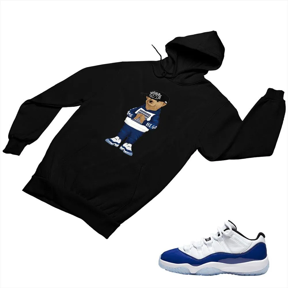 Jordan 11 Concord Matching Custom Designed Hoodies JD 11-5-6-19