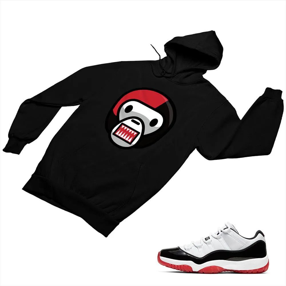 Jordan 11 White Bred Matching Custom Designed Hoodies JD 11-5-7-2