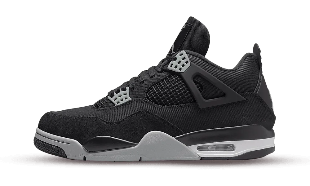 Jordan 4 Retro SE 'Black Canvas'