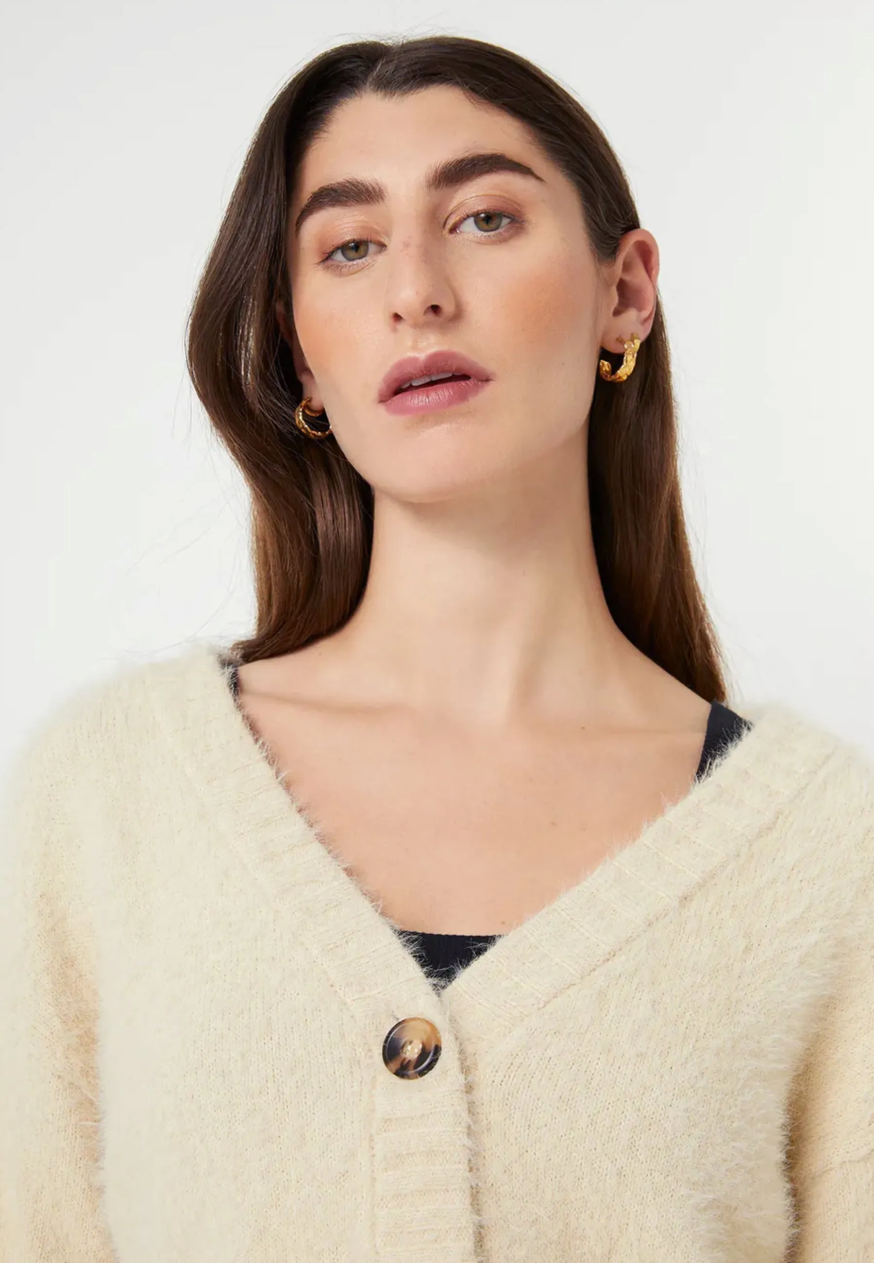 Kate Knit Cardigan - cream