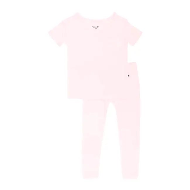 Kyte Baby Short Sleeve with Pants Pajamas in Sakura