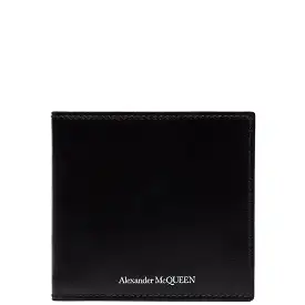 Logo Billfold 8CC Wallet, Black