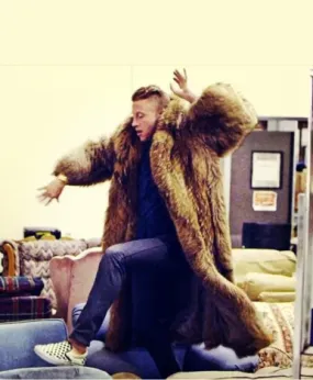 Macklemore In Fur Coat