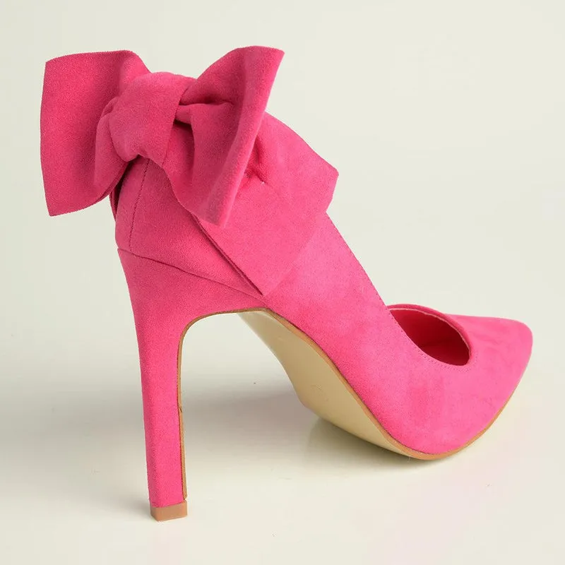 Madison Kessa Court Heels - Hot Pink