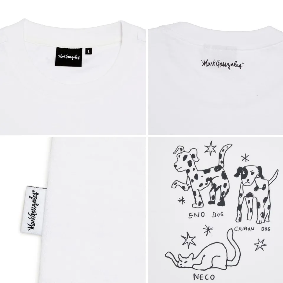 Mark Gonzales  |Unisex Street Style Short Sleeves Logo T-Shirts