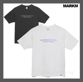 MARKM  |Unisex Street Style Logo T-Shirts