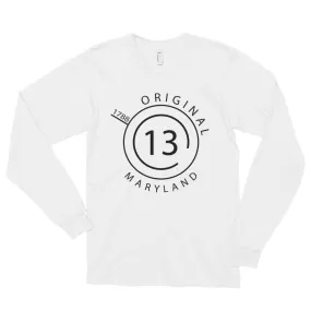 Maryland - Long sleeve t-shirt (unisex) - Original 13