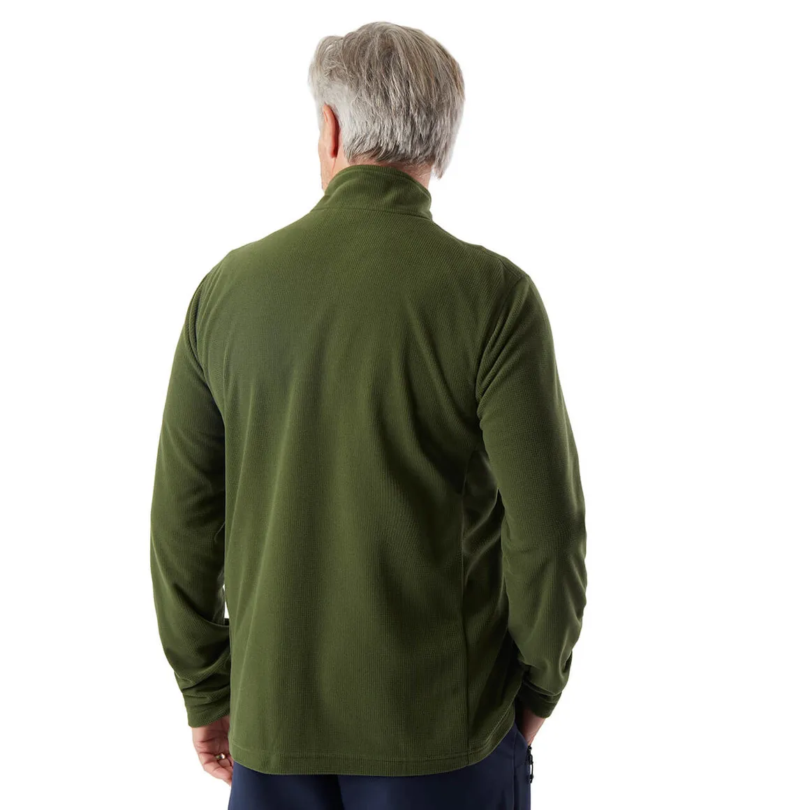 Men's Microgrid Fleece Jacket Conifer Green