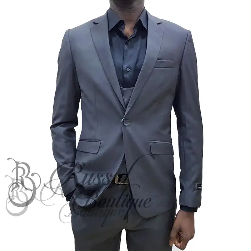 Men's 3-piece business Suit | Grey