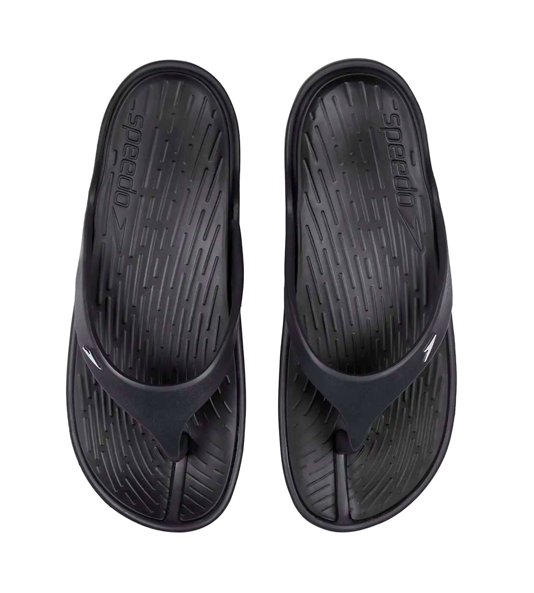 Men's Dual Colour Flip Flops -  Black & Oxid Grey