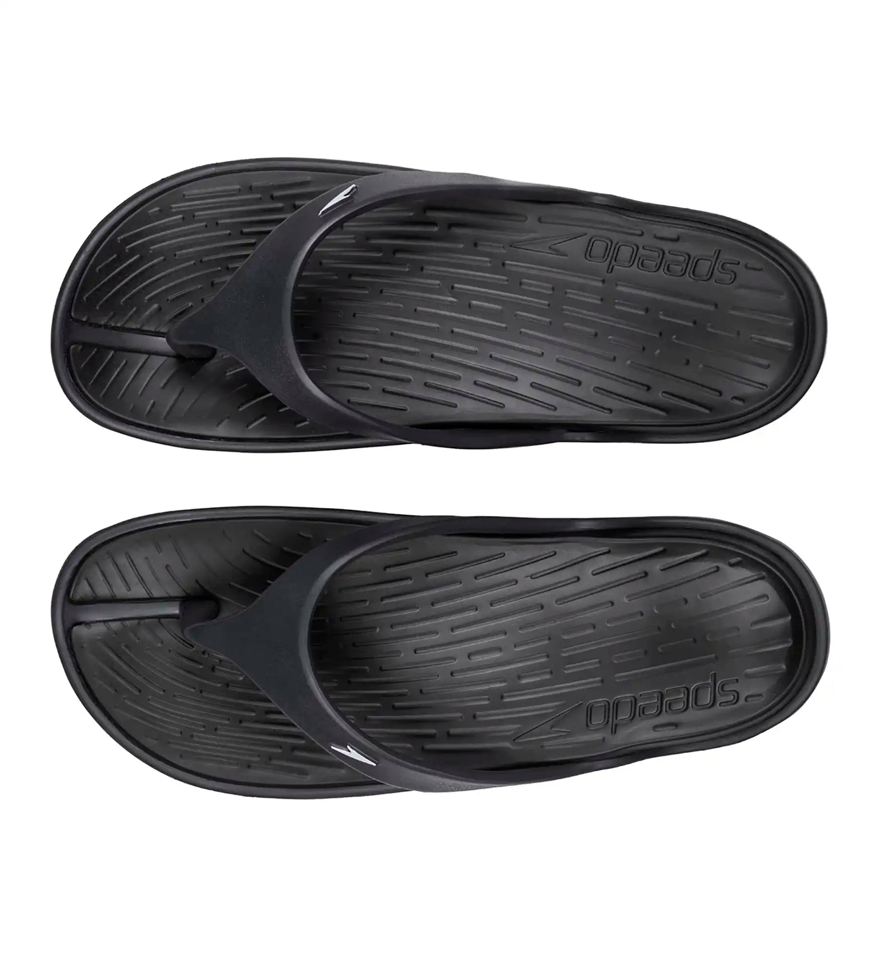 Men's Dual Colour Flip Flops -  Black & Oxid Grey