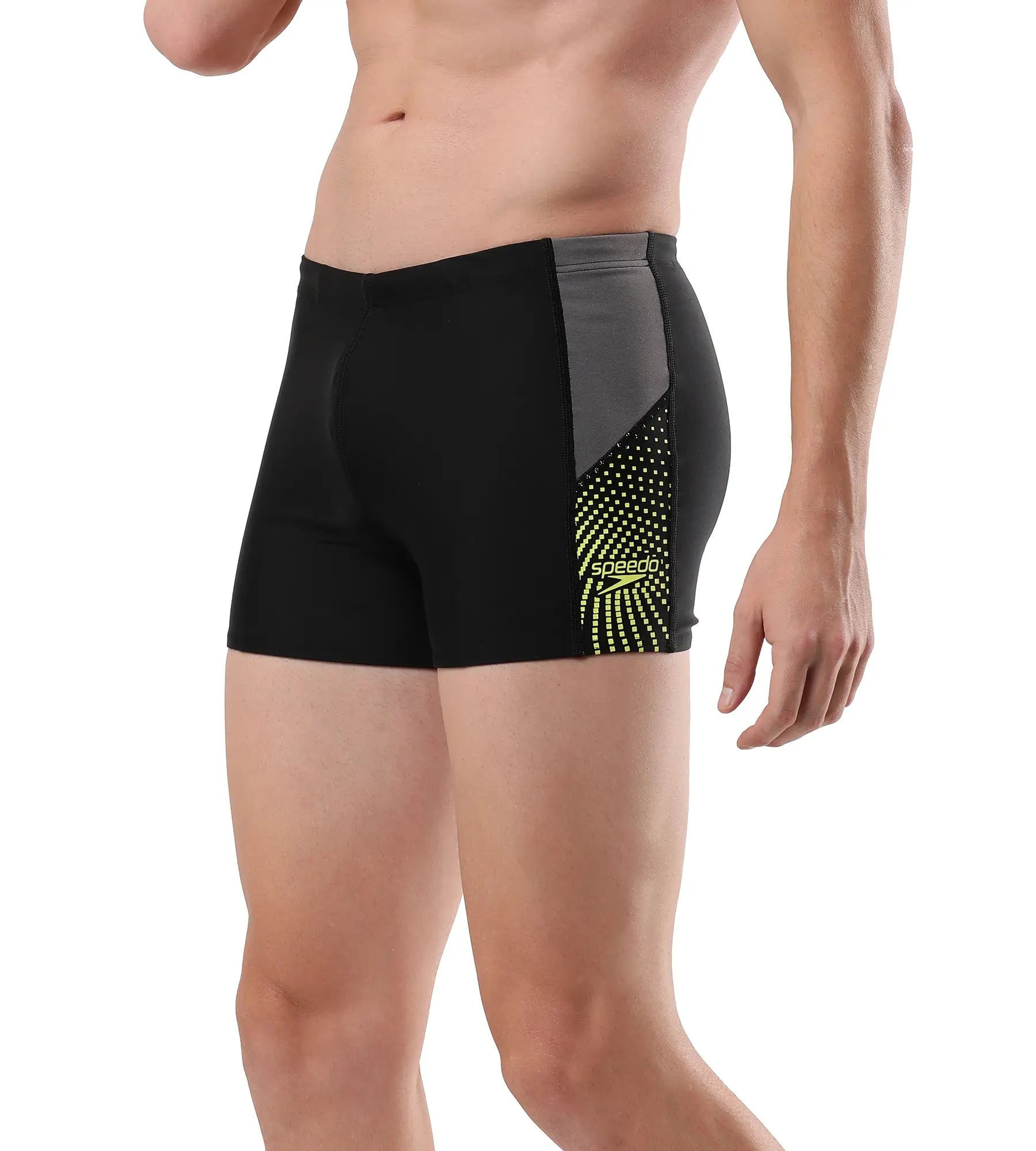 Men's Endurance Dive Aquashort - Black  &  Dove Grey