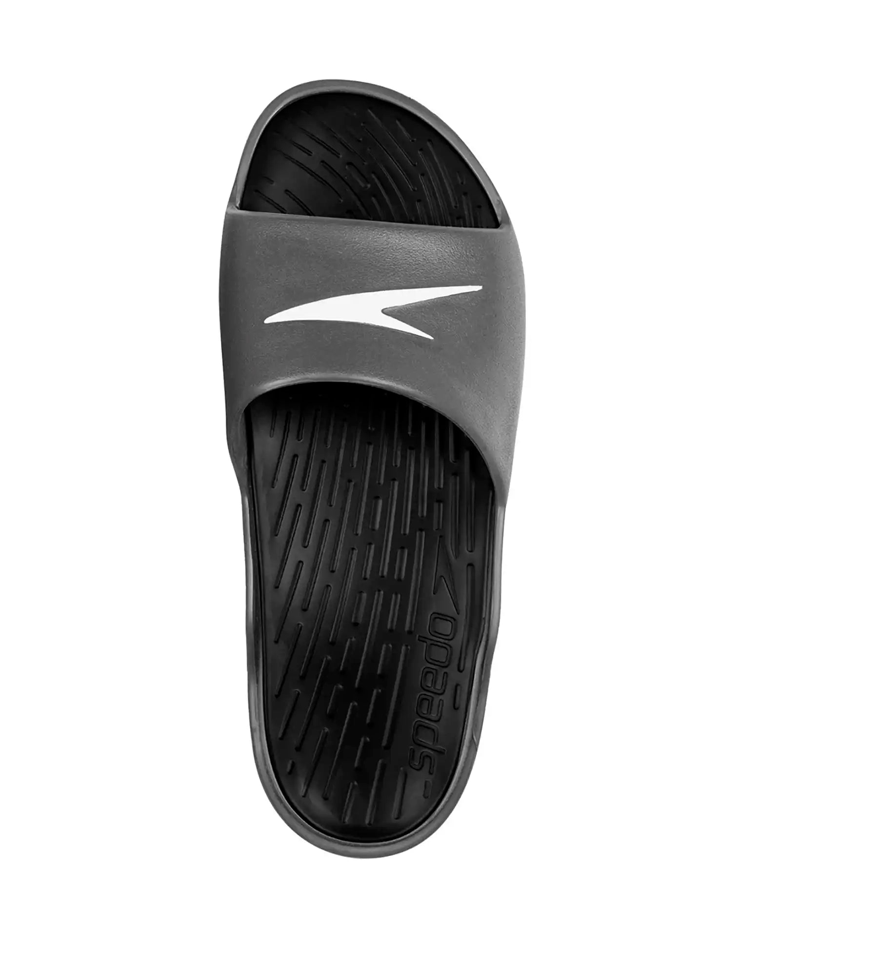 Men's Single Colour Slides - Black & Oxid Grey