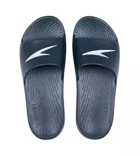 Men's Single Colour Slides - Oxid Grey & White