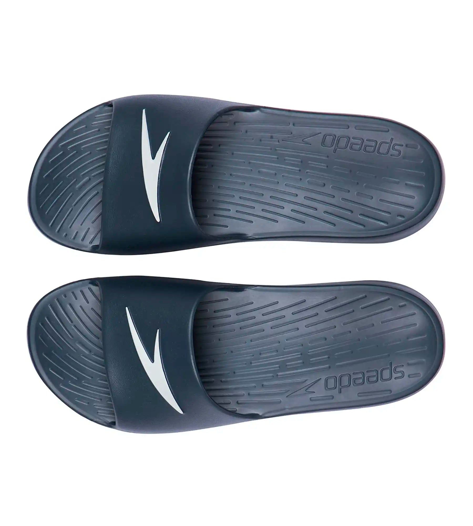 Men's Single Colour Slides - Oxid Grey & White