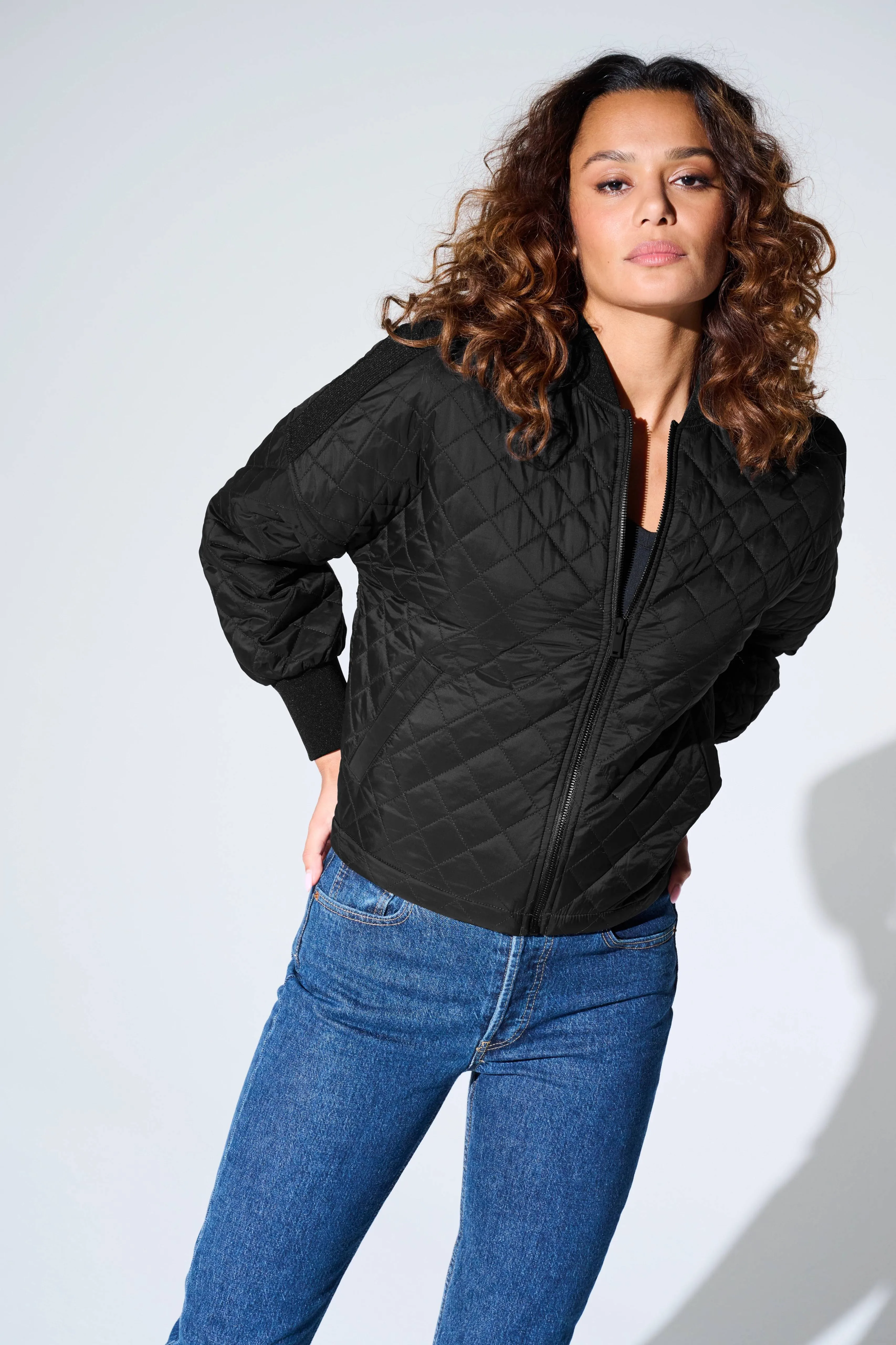 Mercer+Mettle Ladies Boxy Quilted Jacket